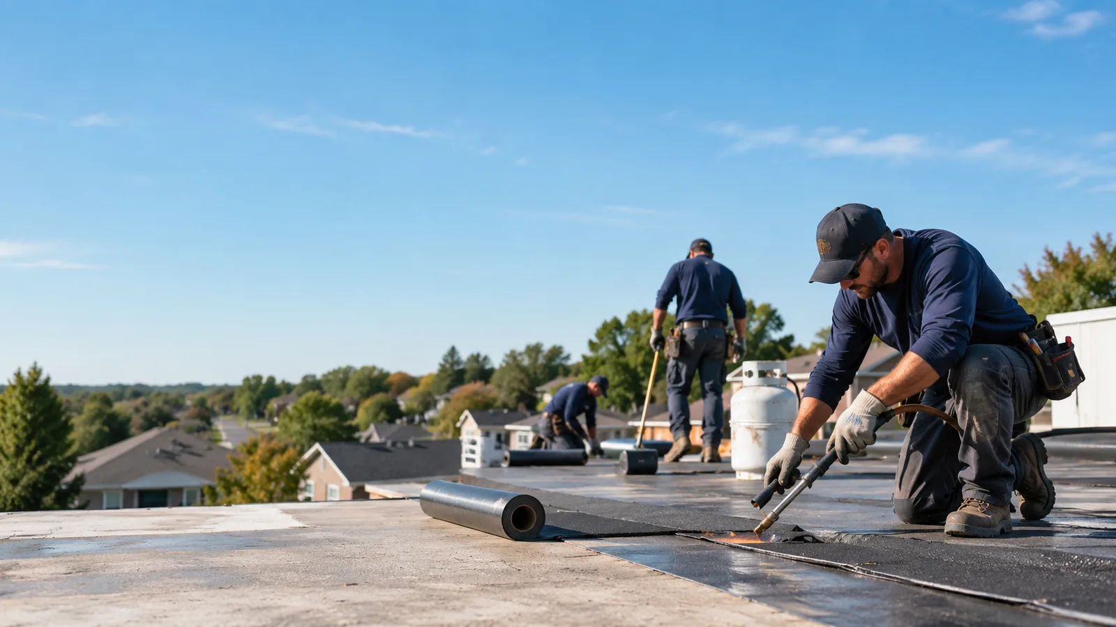 Flat Roof Leak Repair providers in Cuba, IL